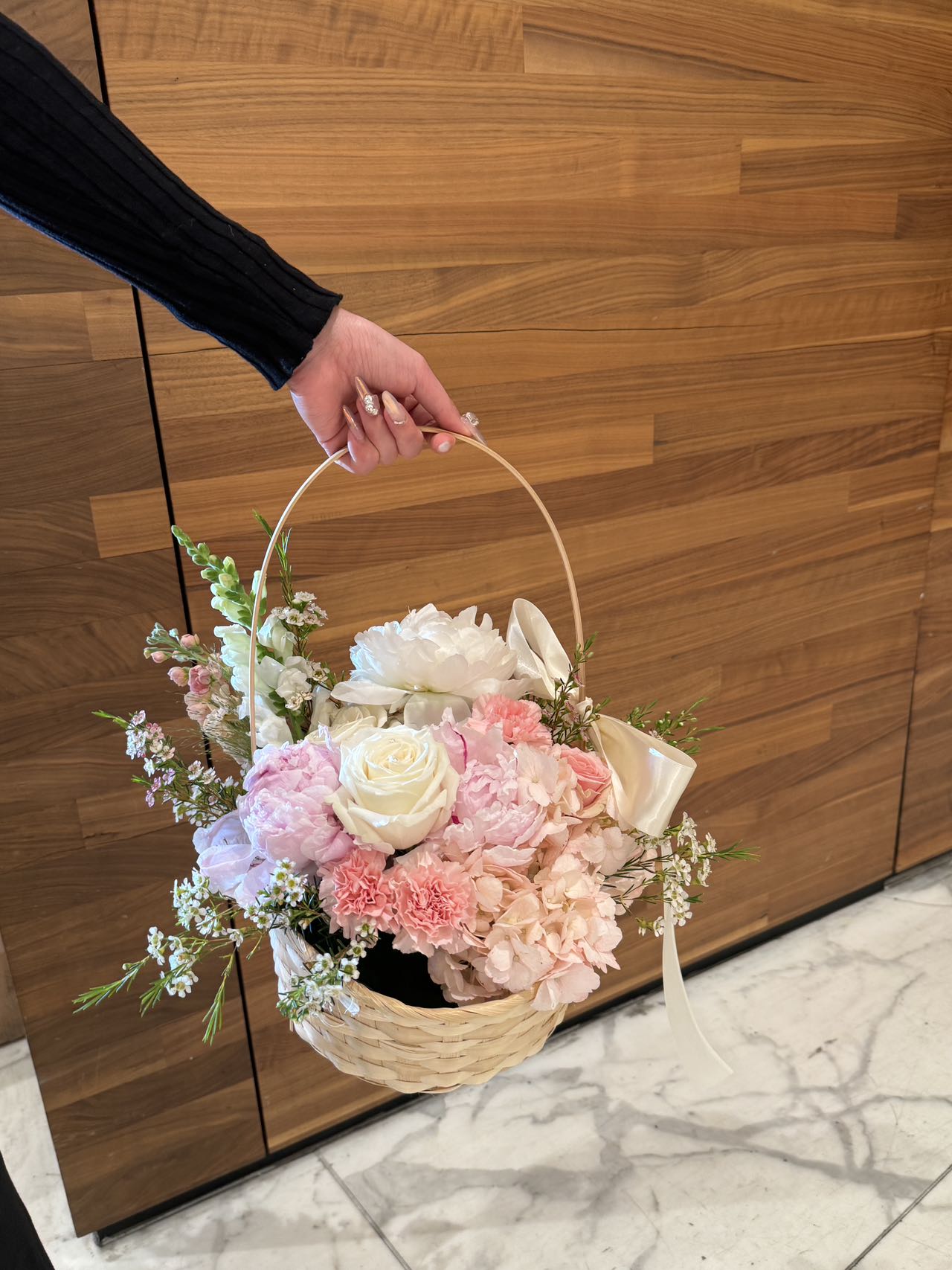 Designed Flower Basket