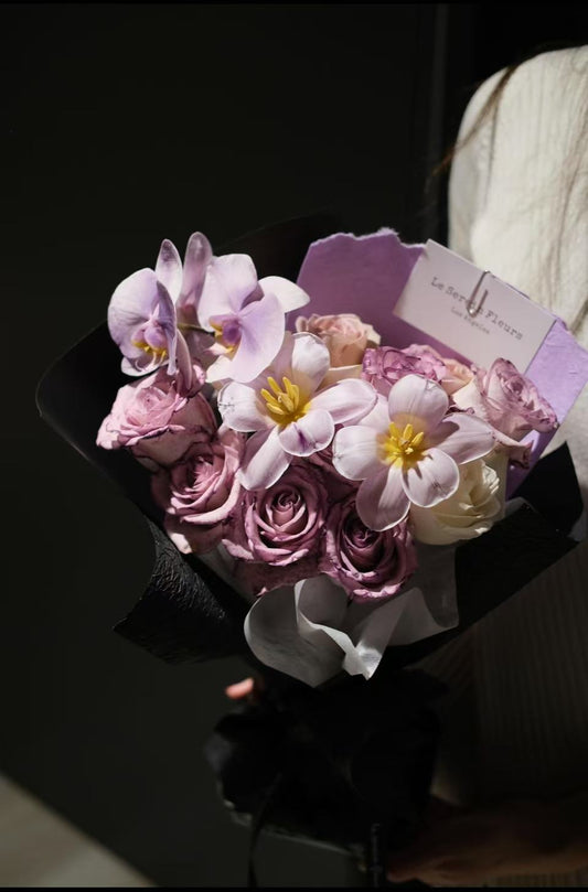 Purple Rose Designed